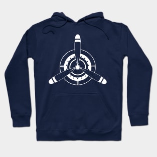 Retro Aircraft Propeller Pilot Gift Airplane Aviation Shirt Hoodie